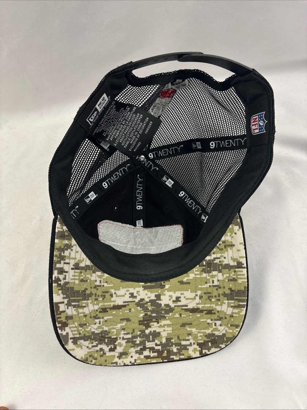 New Era 9Twenty NFL Kansas City Chiefs Mesh Back One Size Salute to Service - Picture 6 of 7